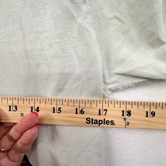 The mountain t-shirt women's size medium horse head profile green 100% cotton - Picture 3 of 7